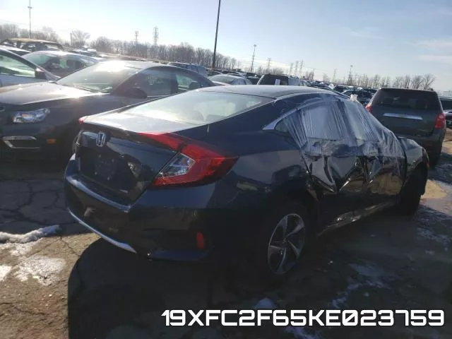 19XFC2F65KE023759 фото 4