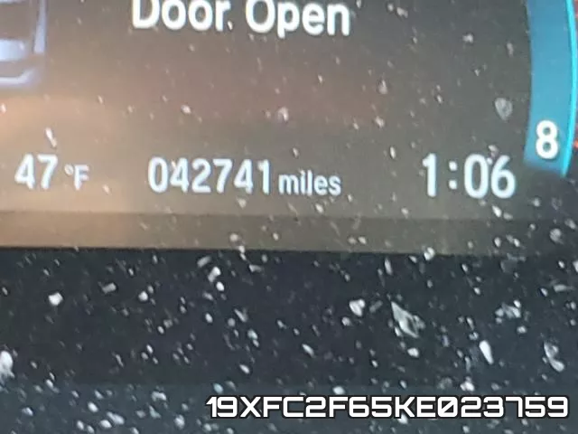 19XFC2F65KE023759 фото 7
