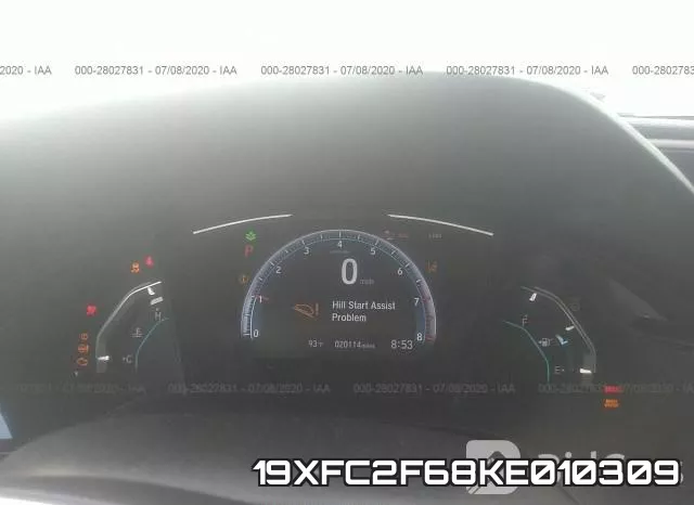 19XFC2F68KE010309 фото 8