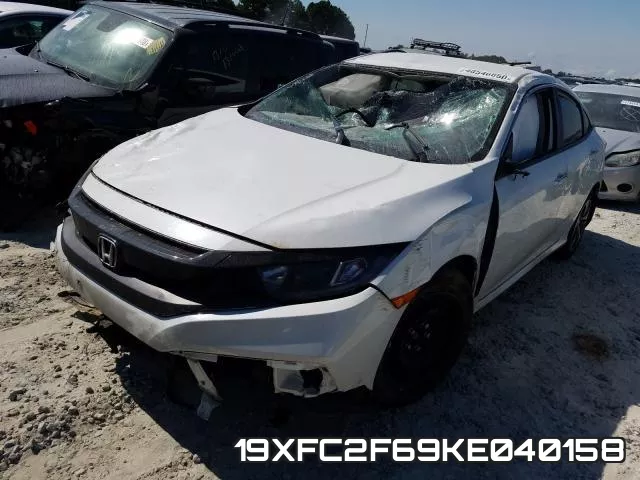 19XFC2F69KE040158 фото 3