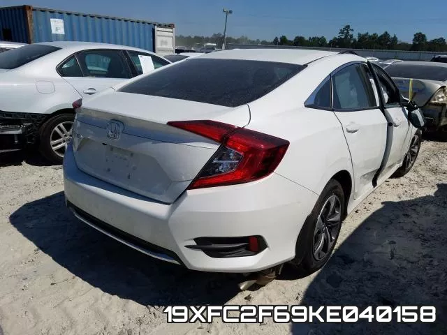 19XFC2F69KE040158 фото 5