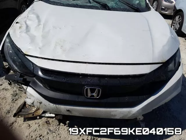 19XFC2F69KE040158 фото 8