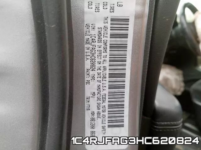 1C4RJFAG3HC620824 фото 2
