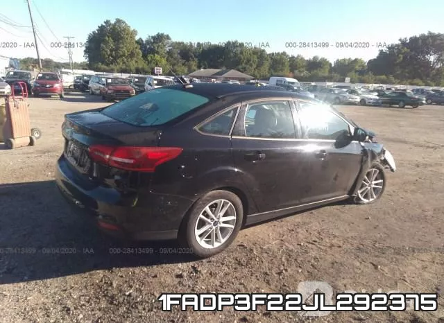 1FADP3F22JL292375 фото 5