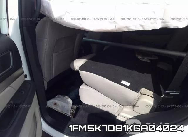 1FM5K7D81KGA04024 фото 9
