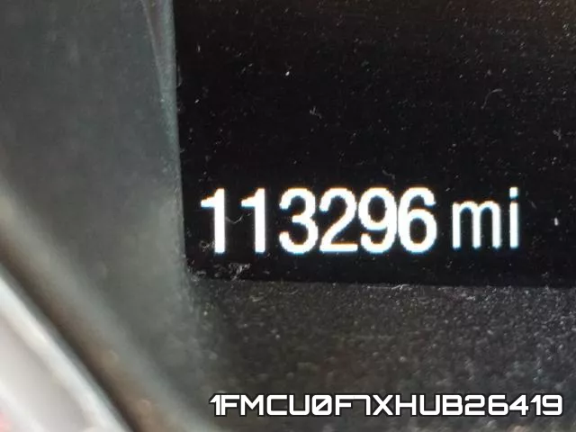 1FMCU0F7XHUB26419 фото 9