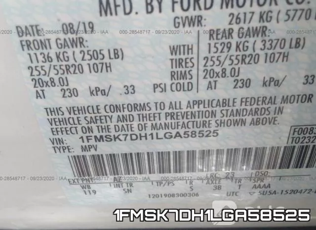 1FMSK7DH1LGA58525 фото 10