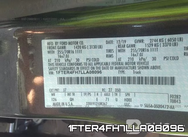 1FTER4FH7LLA08096 фото 10