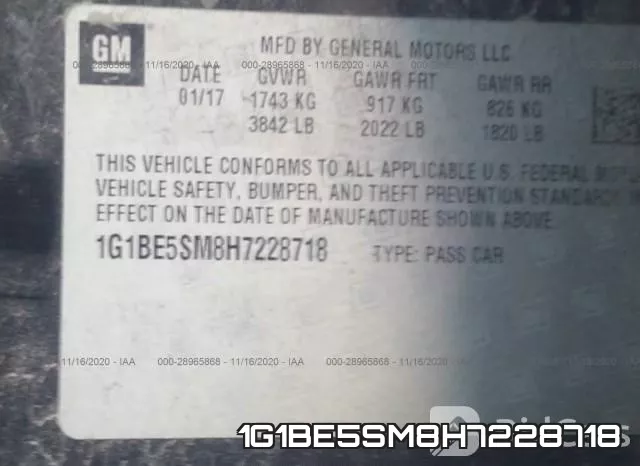 1G1BE5SM8H7228718 фото 10
