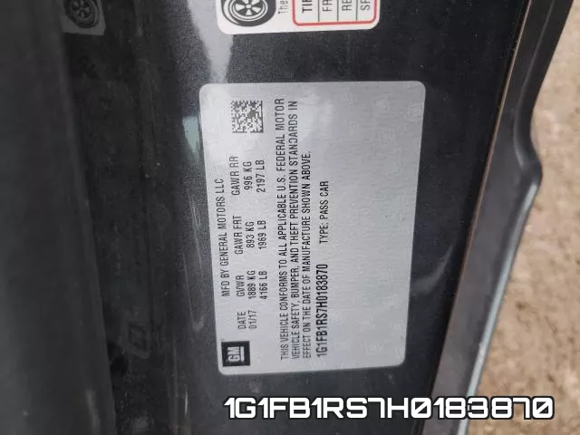 1G1FB1RS7H0183870 фото 2