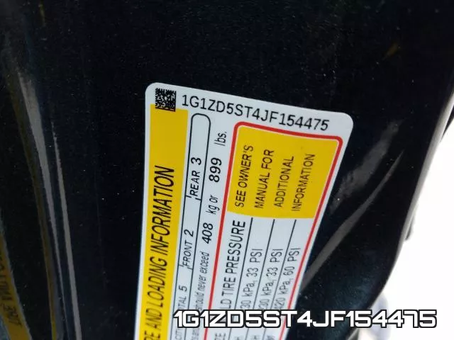 1G1ZD5ST4JF154475 фото 2