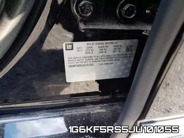 1G6KF5RS5JU101055 фото 2