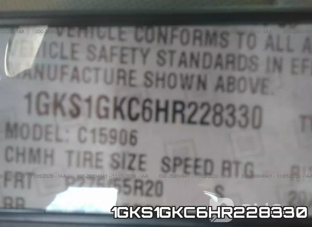 1GKS1GKC6HR228330 фото 10
