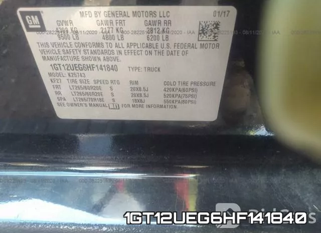 1GT12UEG6HF141840 фото 10