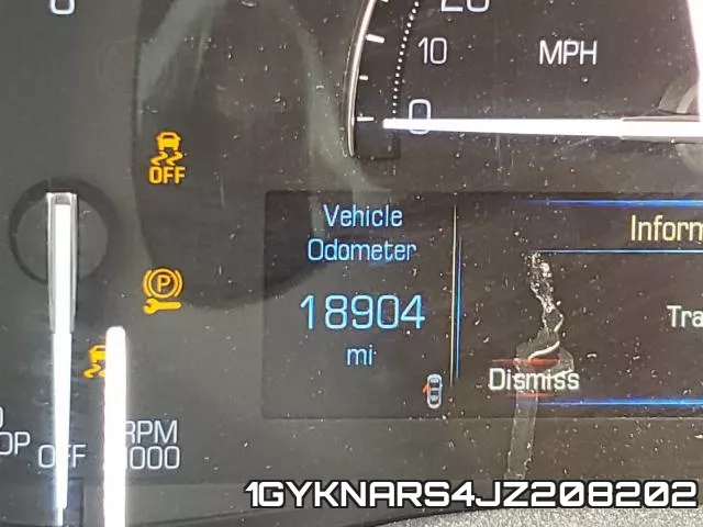 1GYKNARS4JZ208202 фото 9