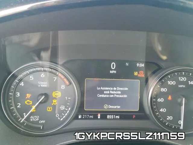 1GYKPCRS5LZ111759 фото 9