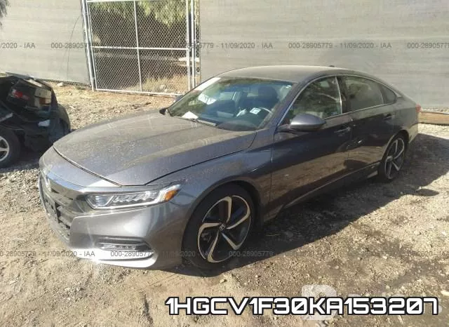 1HGCV1F30KA153207 фото 3