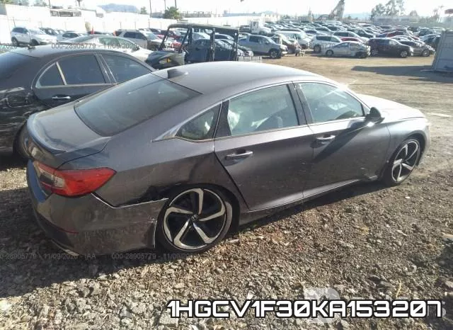 1HGCV1F30KA153207 фото 5