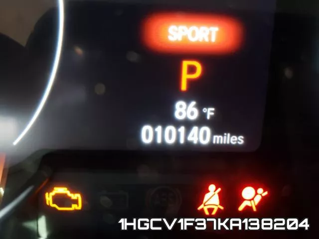 1HGCV1F37KA138204 фото 8
