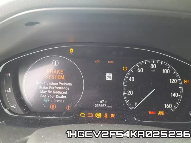 1HGCV2F54KA025236 фото 9