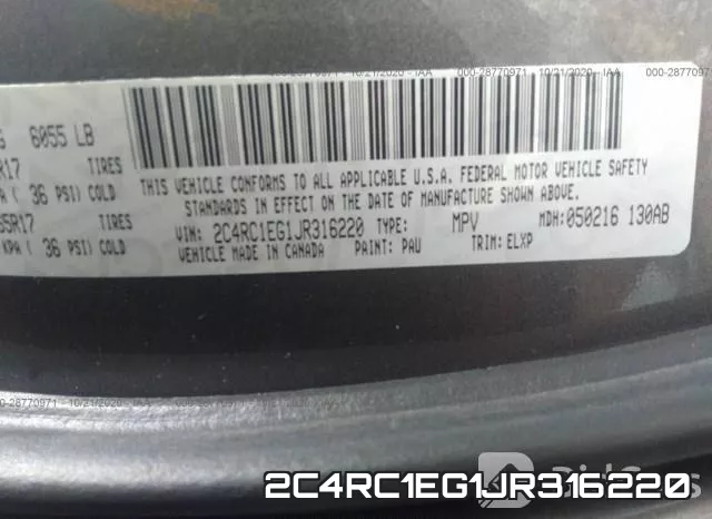 2C4RC1EG1JR316220 фото 10