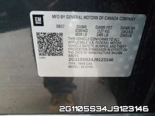 2G1105S34J9123146 фото 2