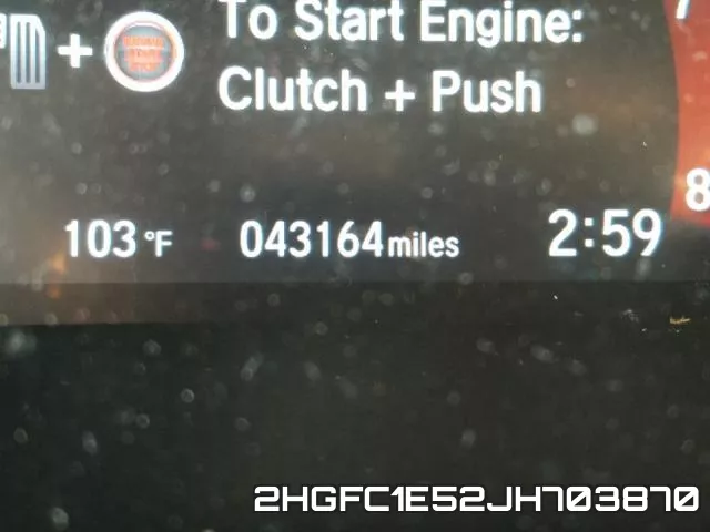 2HGFC1E52JH703870 фото 9