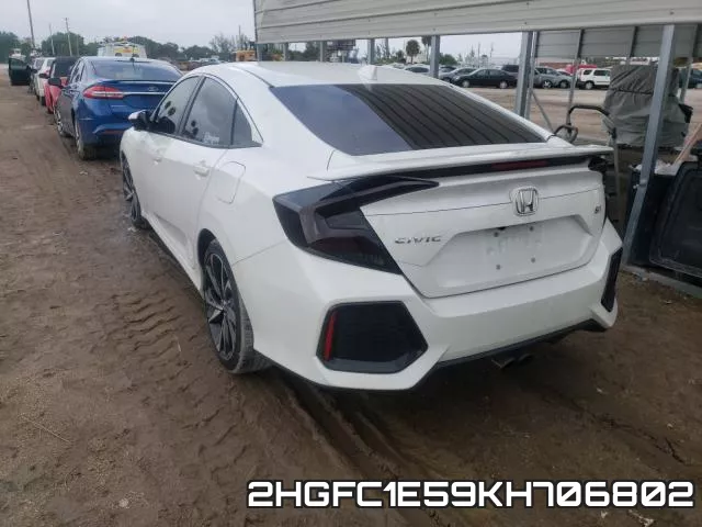 2HGFC1E59KH706802 фото 4