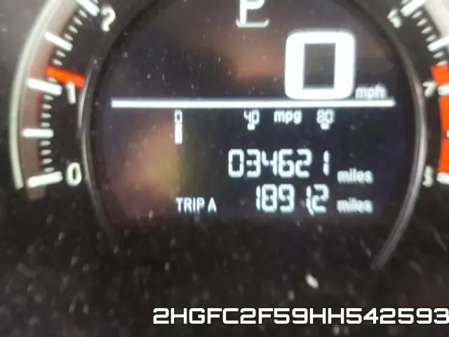 2HGFC2F59HH542593 фото 9