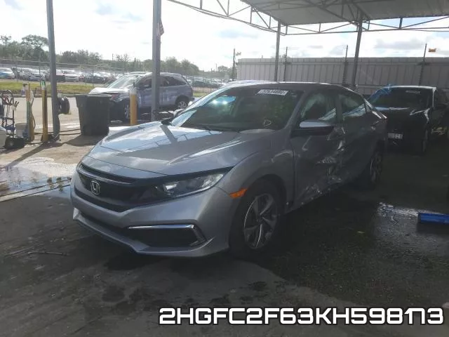 2HGFC2F63KH598173 фото 3