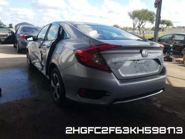 2HGFC2F63KH598173 фото 4