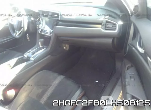 2HGFC2F80LH508125 фото 6