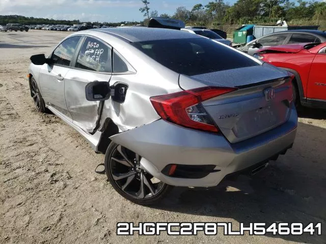 2HGFC2F87LH546841 фото 4