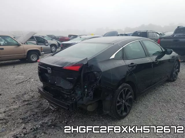 2HGFC2F8XKH572672 фото 5