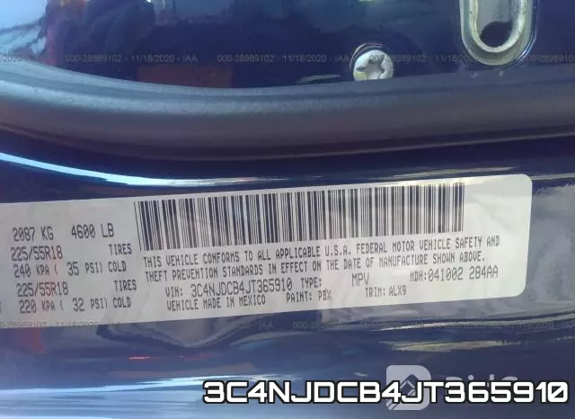 3C4NJDCB4JT365910 фото 10