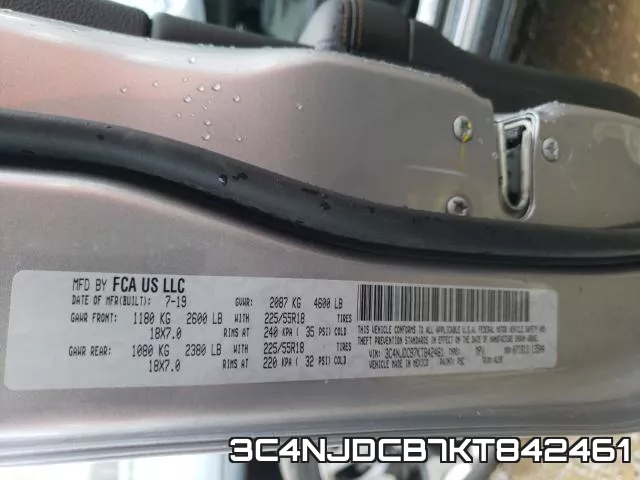 3C4NJDCB7KT842461 фото 2