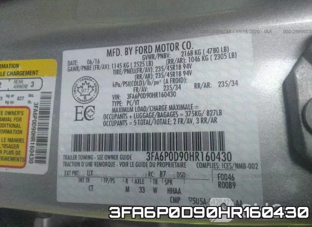 3FA6P0D90HR160430 фото 10