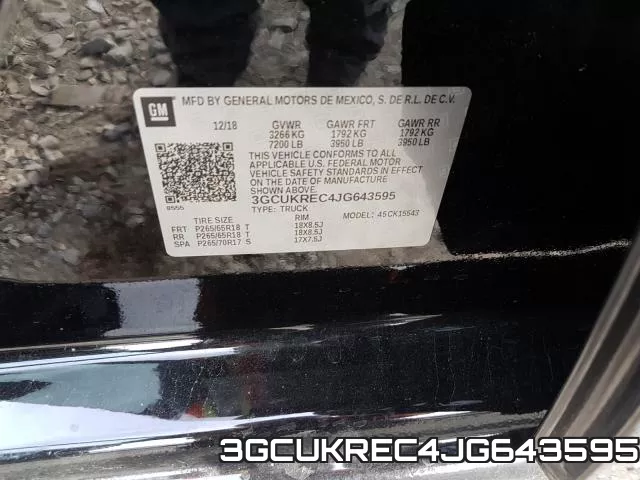 3GCUKREC4JG643595 фото 2