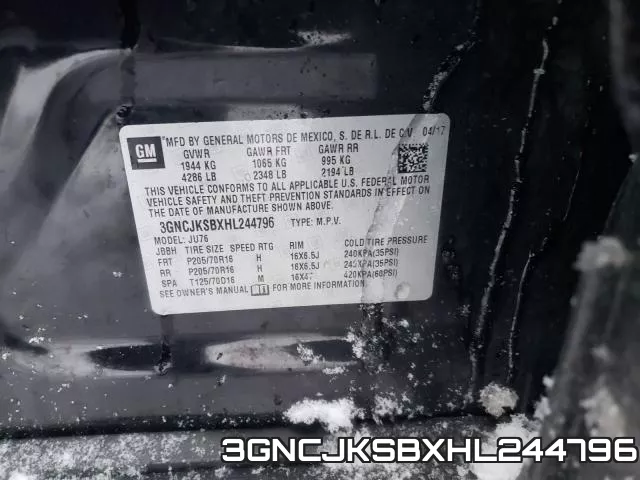 3GNCJKSBXHL244796 фото 2