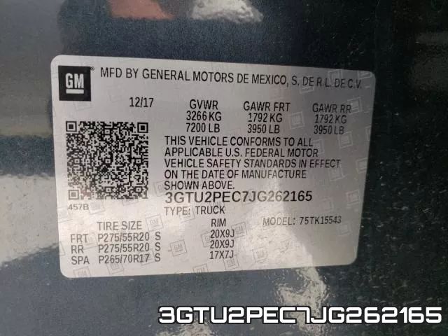 3GTU2PEC7JG262165 фото 2