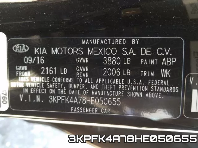 3KPFK4A78HE050655 фото 2