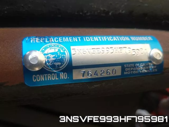 3NSVFE993HF795981 фото 2