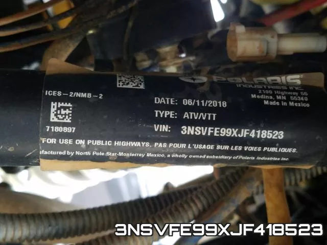 3NSVFE99XJF418523 фото 2