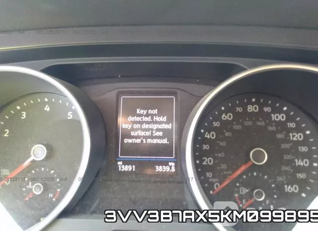 3VV3B7AX5KM099895 фото 8