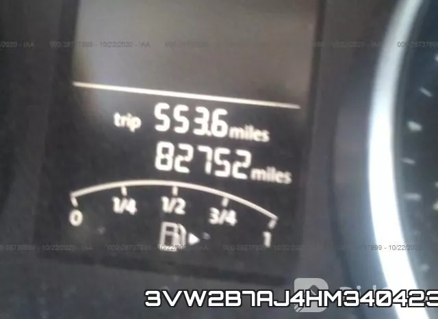 3VW2B7AJ4HM340423 фото 8