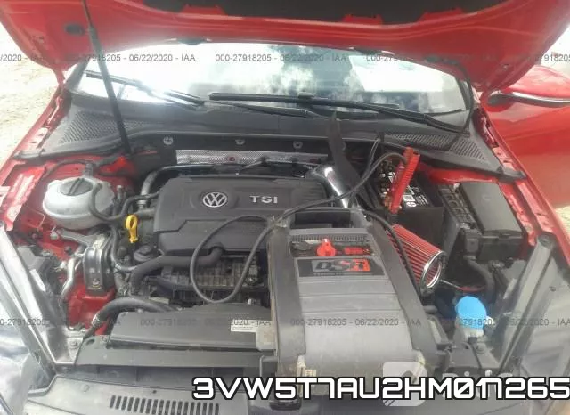 3VW5T7AU2HM017265 фото 2