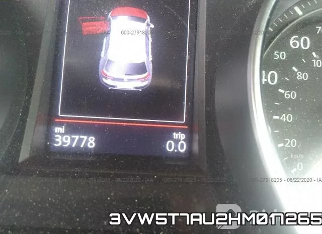 3VW5T7AU2HM017265 фото 8