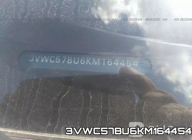 3VWC57BU6KM164454 фото 10