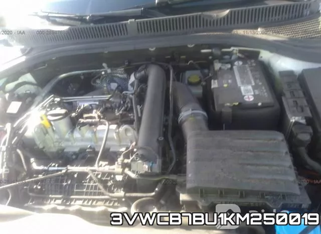 3VWCB7BU1KM250019 фото 2