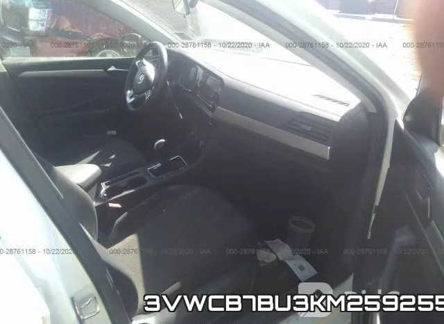 3VWCB7BU3KM259255 фото 6